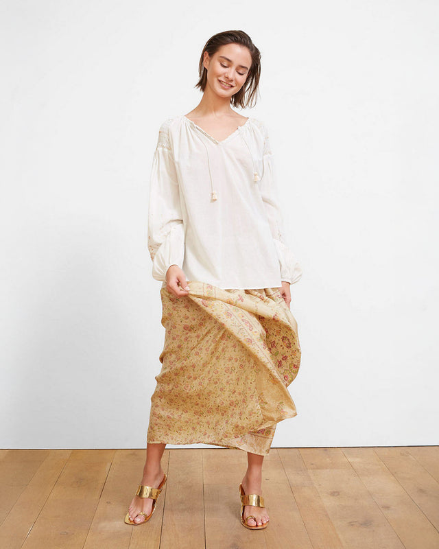 Hagar Blouse - Blue - Image 1