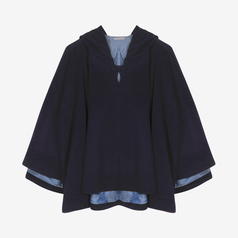 Helois Coat - Navy Blue