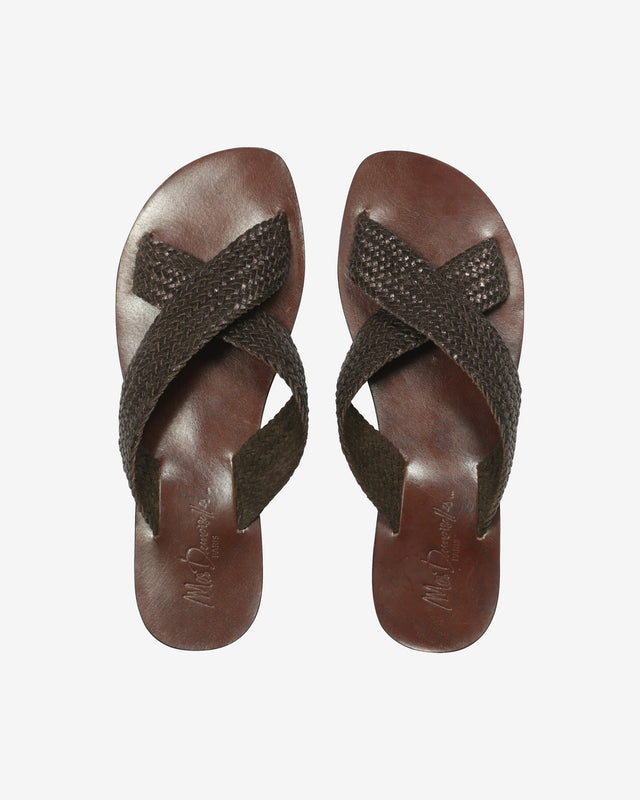 Sandales Ankh - Marron - Image 1