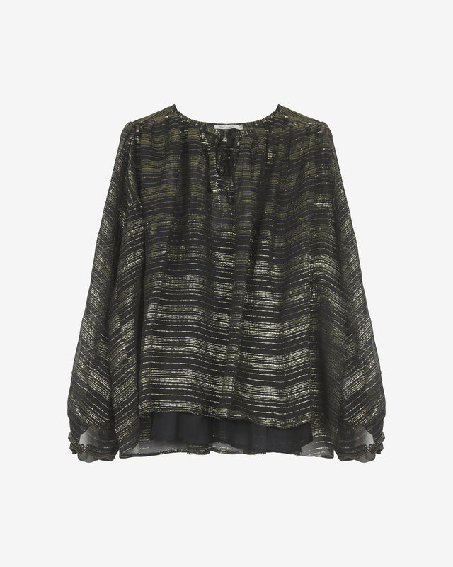 Esteban Blouse - Black - Dernière image