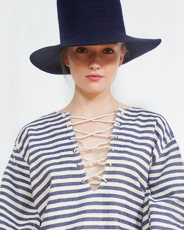 Blouse Garonne - Bleu - Image 2