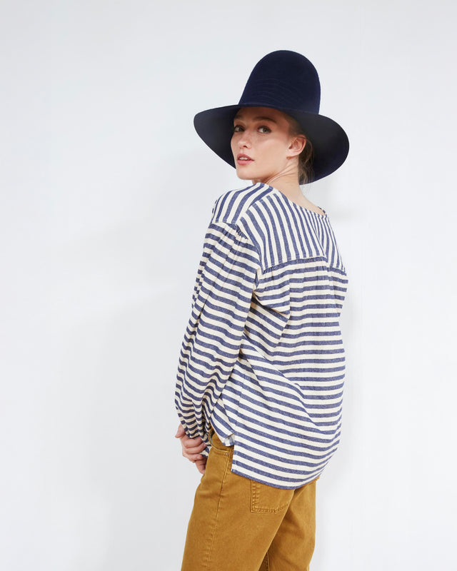 Blouse Garonne - Bleu - Image 3