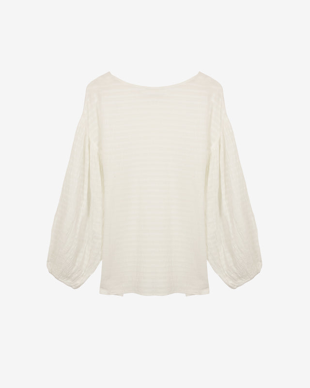 Pacific Blouse - Ivory - Image 1