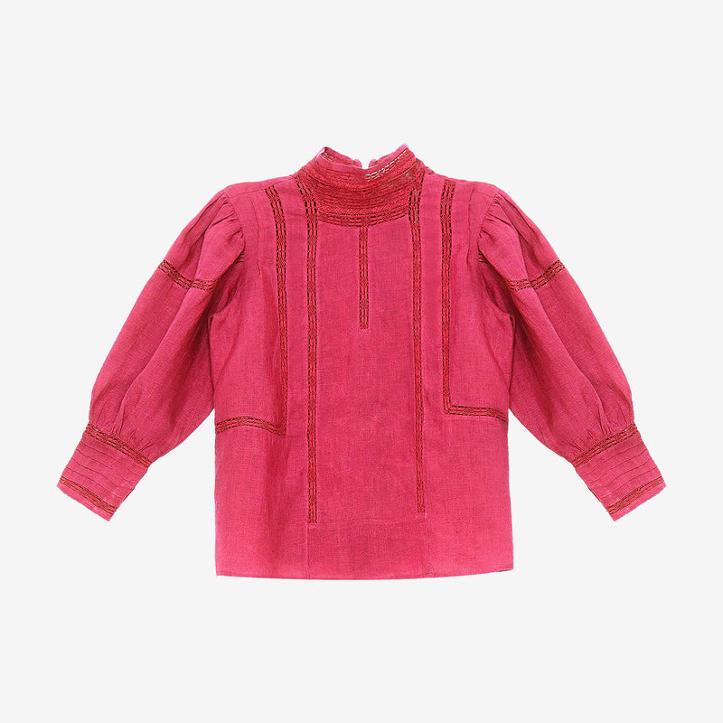 Blouse Byrds - Fuchsia
