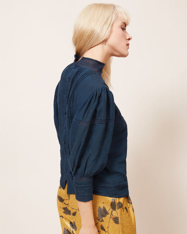 Blouse Byrds - Indigo - Image 3