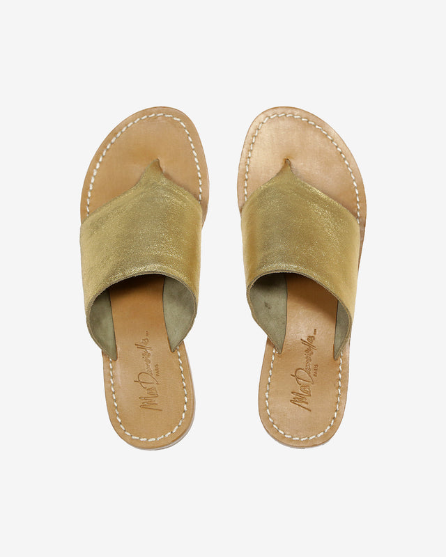 Sandales Esteban - Or - Image 1