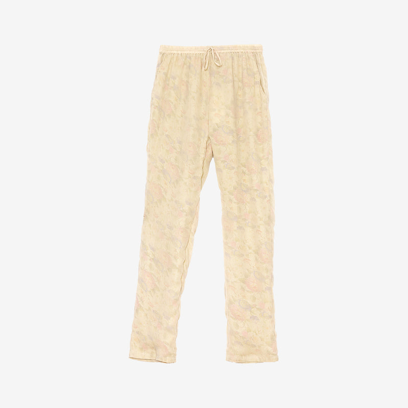 Fiori Pants - Yellow