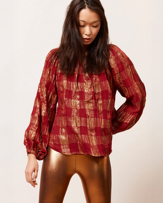 Blouse Mojdeh - Rouge - Image 2