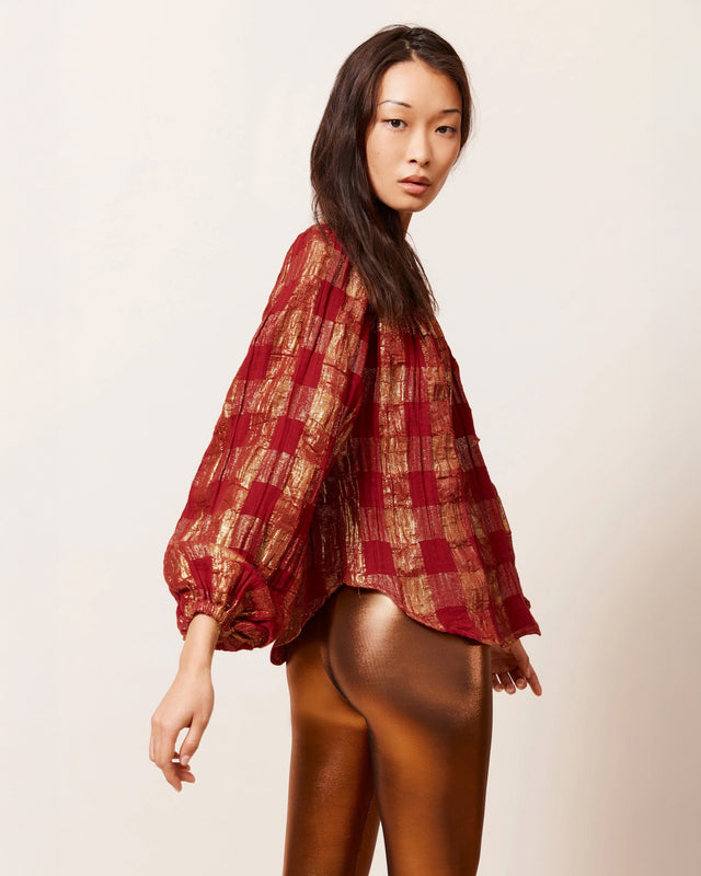 Blouse Mojdeh - Rouge - Image 3