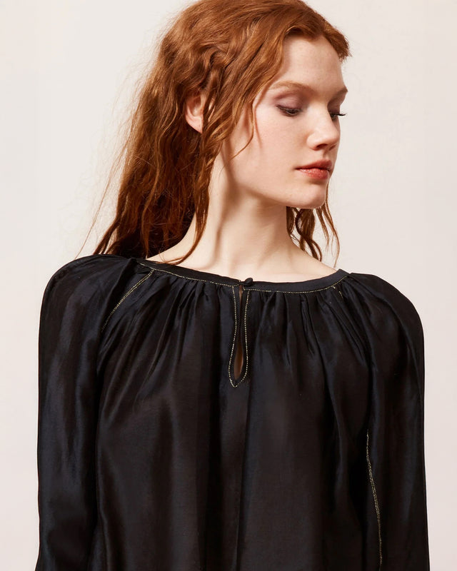 Blouse Onagre - Noir - Image 2