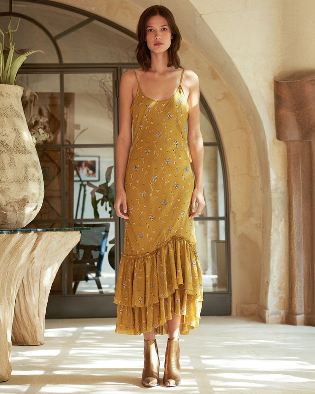 Bamboo Dress - Khaki - Image 2