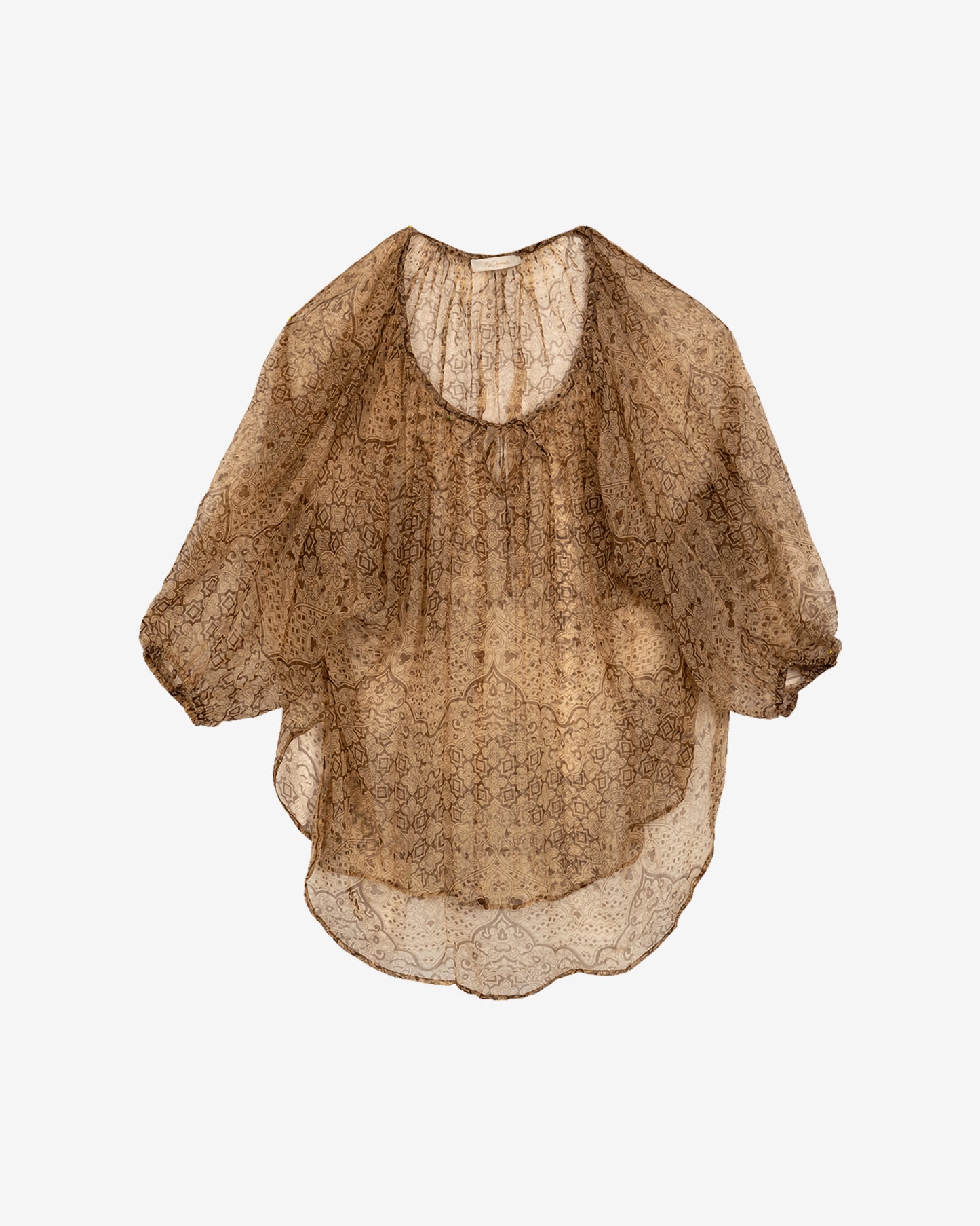 Blouse Corbusier - Marron Olive