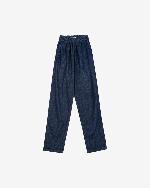 Gaucho Pants - Denim - Dernière image