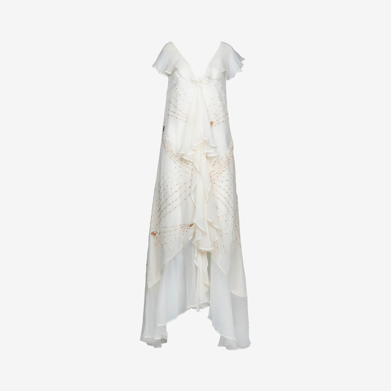 Aida Dress - Ecru