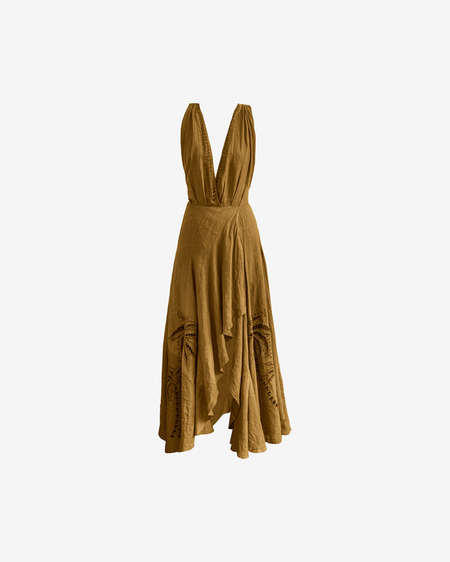 Doperni Dress - Olive - Dernière image