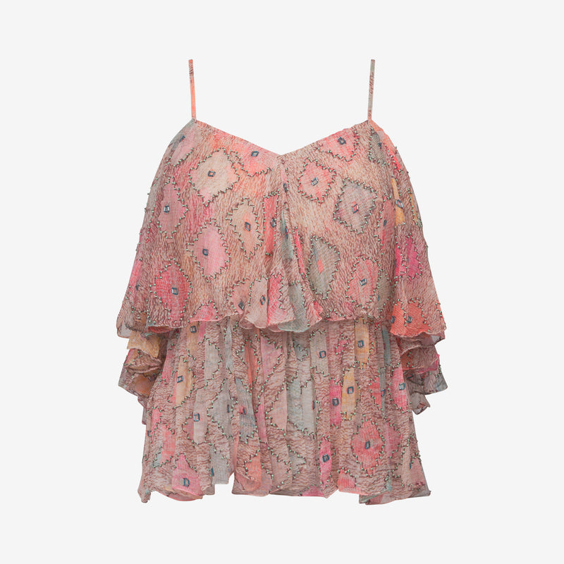 Top Oltremare - Rose