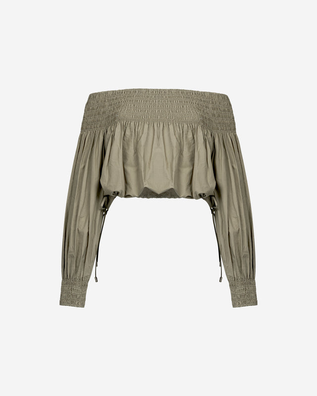 Pyrite Top - Khaki - Dernière image
