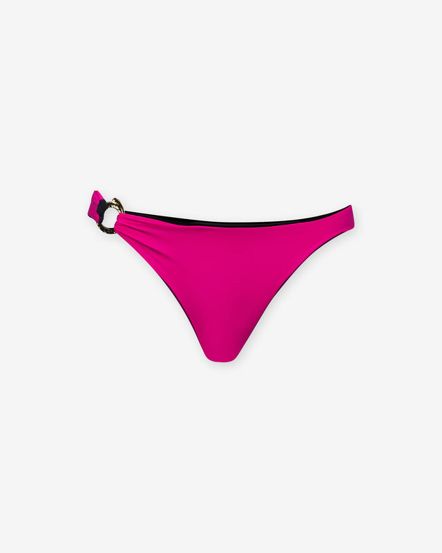 Maillot De Bain Remi - Noir & Fuchsia - Image 1