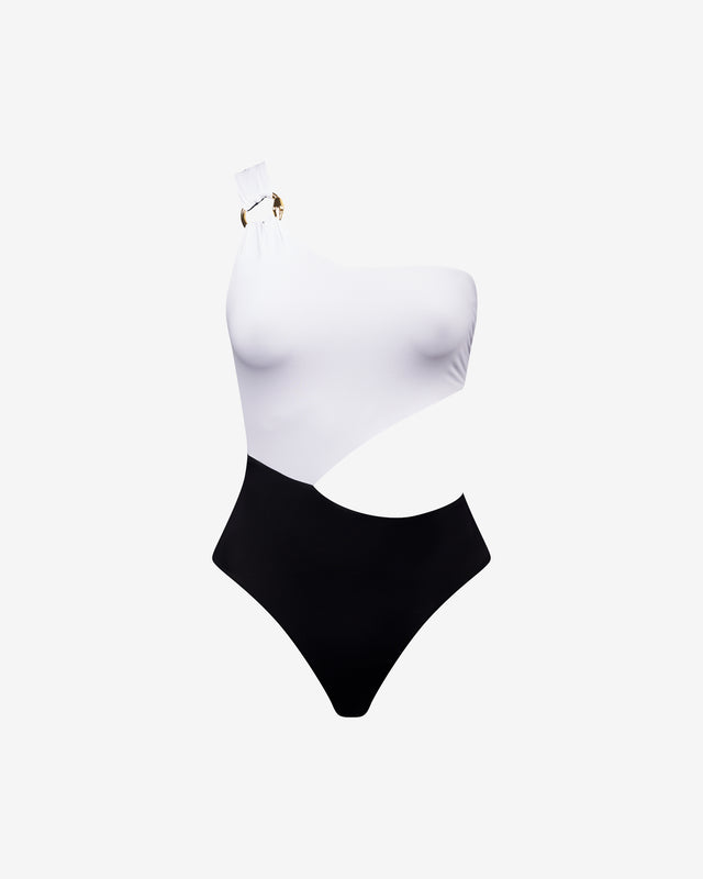 Maillot De Bain Rocho - Noir & Blanc - Image 1