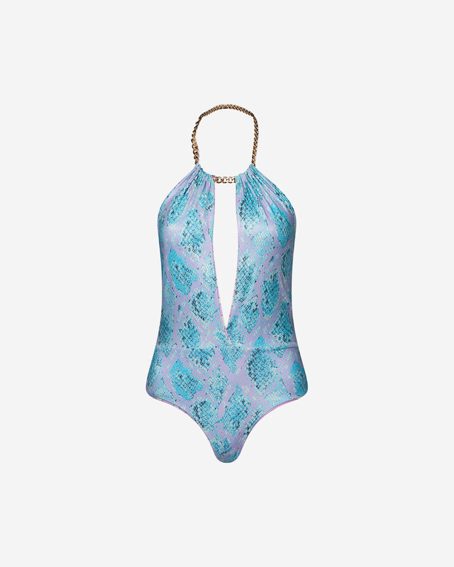 Maillot de bain une pièce imprimé reptile - Maillots de bain Mes Demoiselles - Image 1