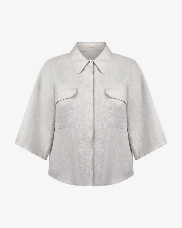 Blouse Sybil - Argent - Image 1