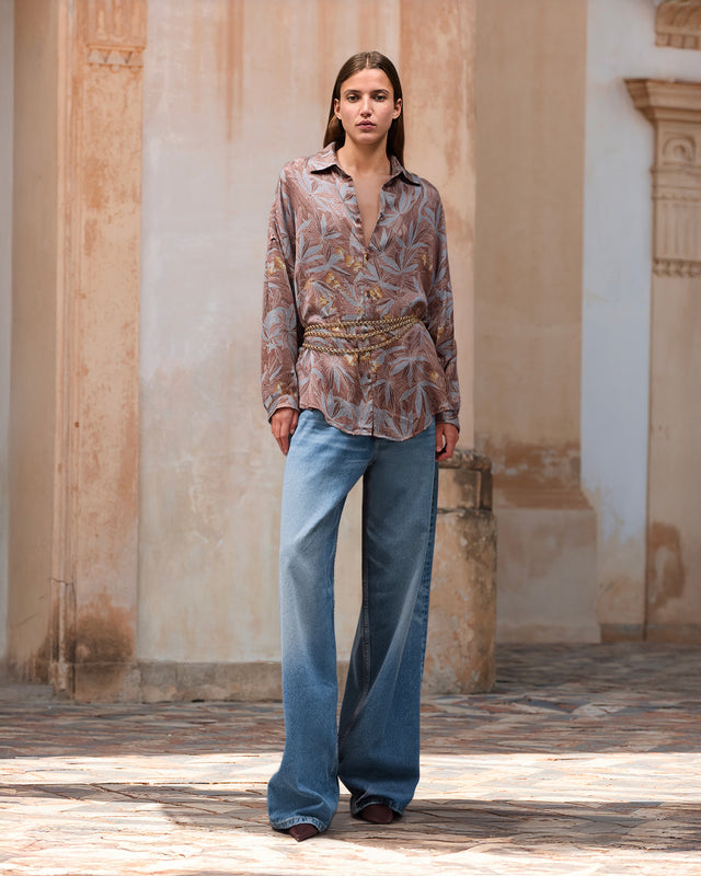 Chemise Clany - Marron - Image 1