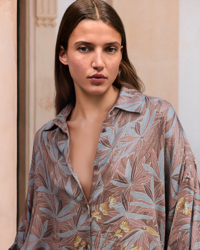 Chemise Clany - Marron - Image 3