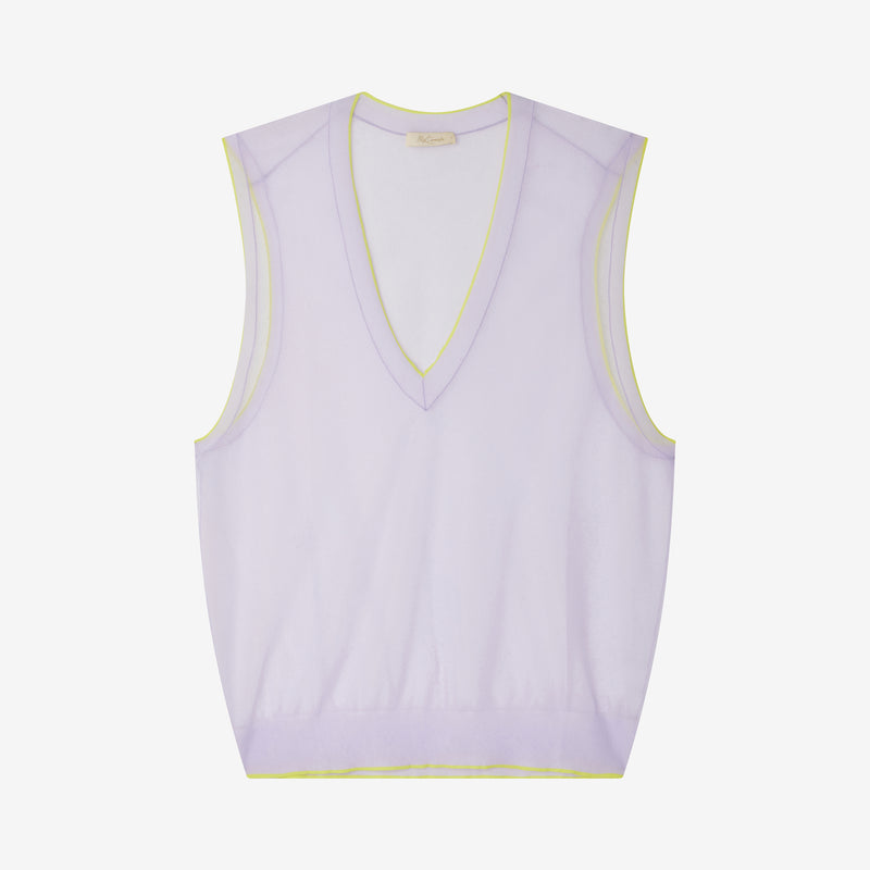 Gilet Gladys - Lilas