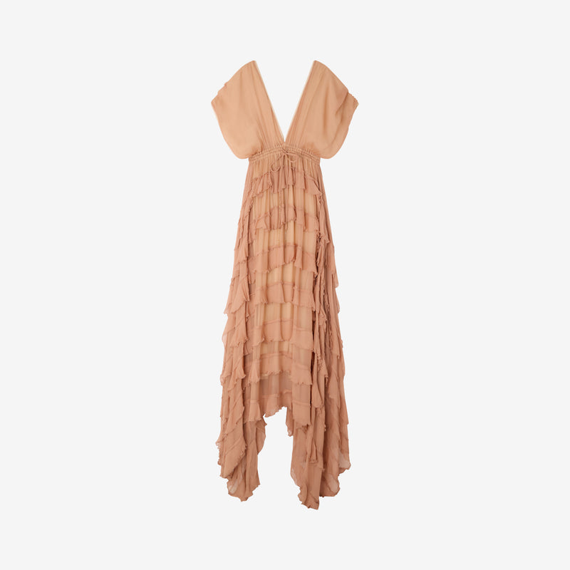 Charlotte Dress - Nude