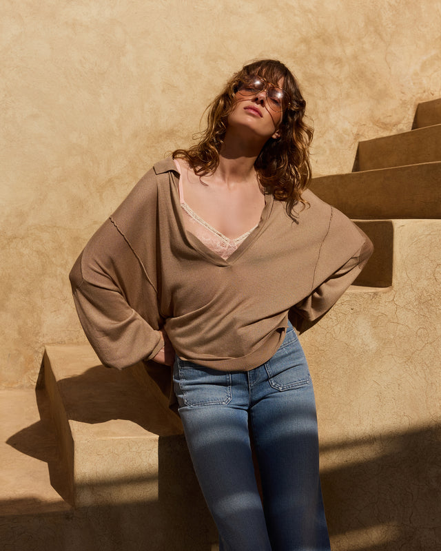 Pull Heather - Beige - Image 2