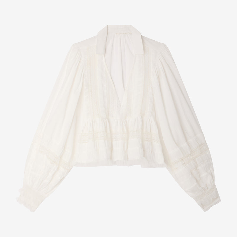 Blouse Melody - Blanc