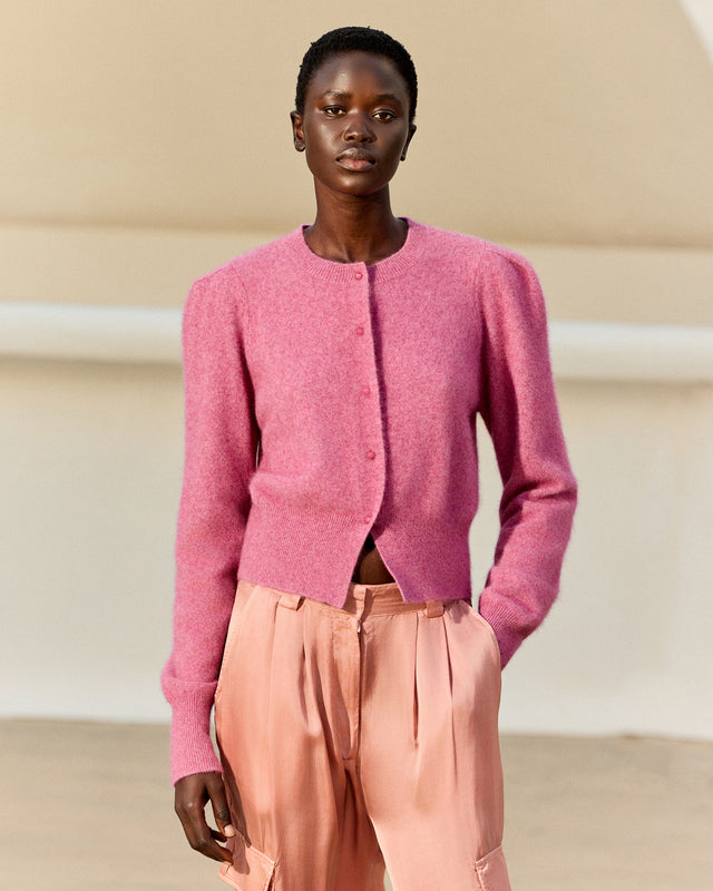 Cardigan Smit - Mauve - Image 1