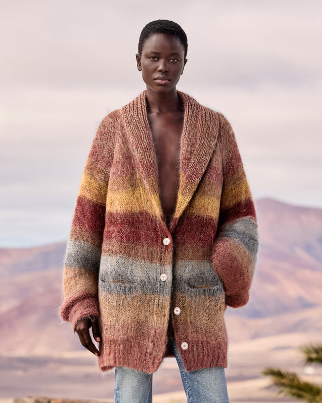 Cardigan Stone - Marron - Image 1