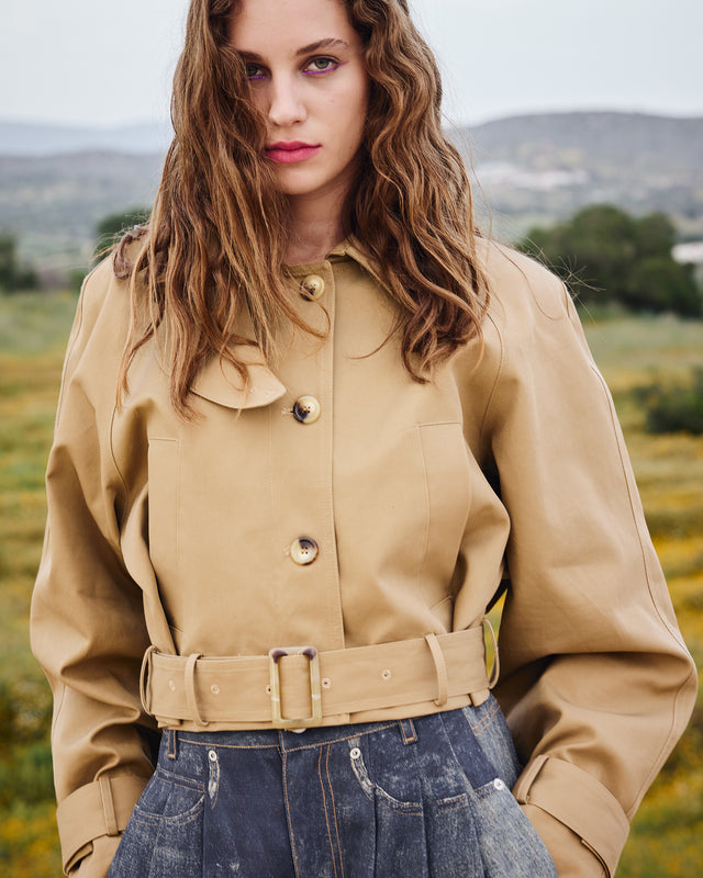 Veste Watteau - Beige - Image 3