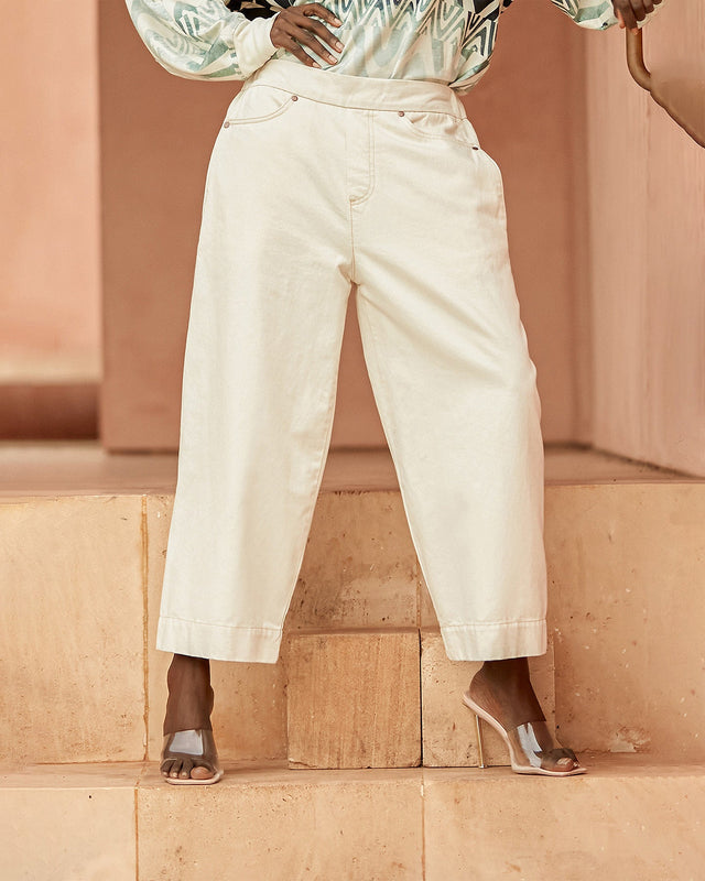 Pantalon Combo Ecru | Mes Demoiselles Paris - Image 2