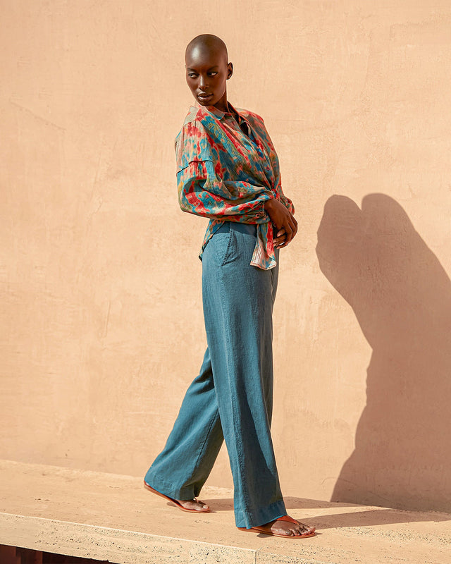 Pantalon Dola Saphir | Mes Demoiselles Paris - Image 3