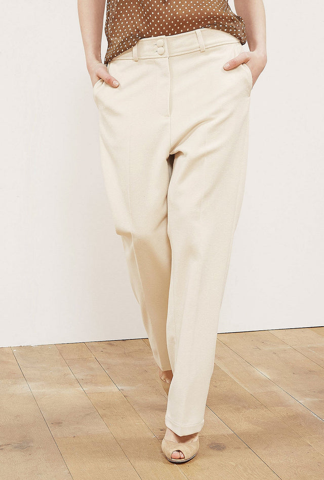 Pantalon Hadrien Ivoire | Mes Demoiselles Paris - Image 1