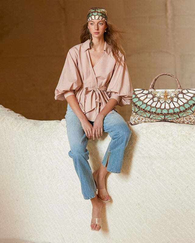 Pantalon Mes stylish Denim clair | Mes Demoiselles Paris - Image 1
