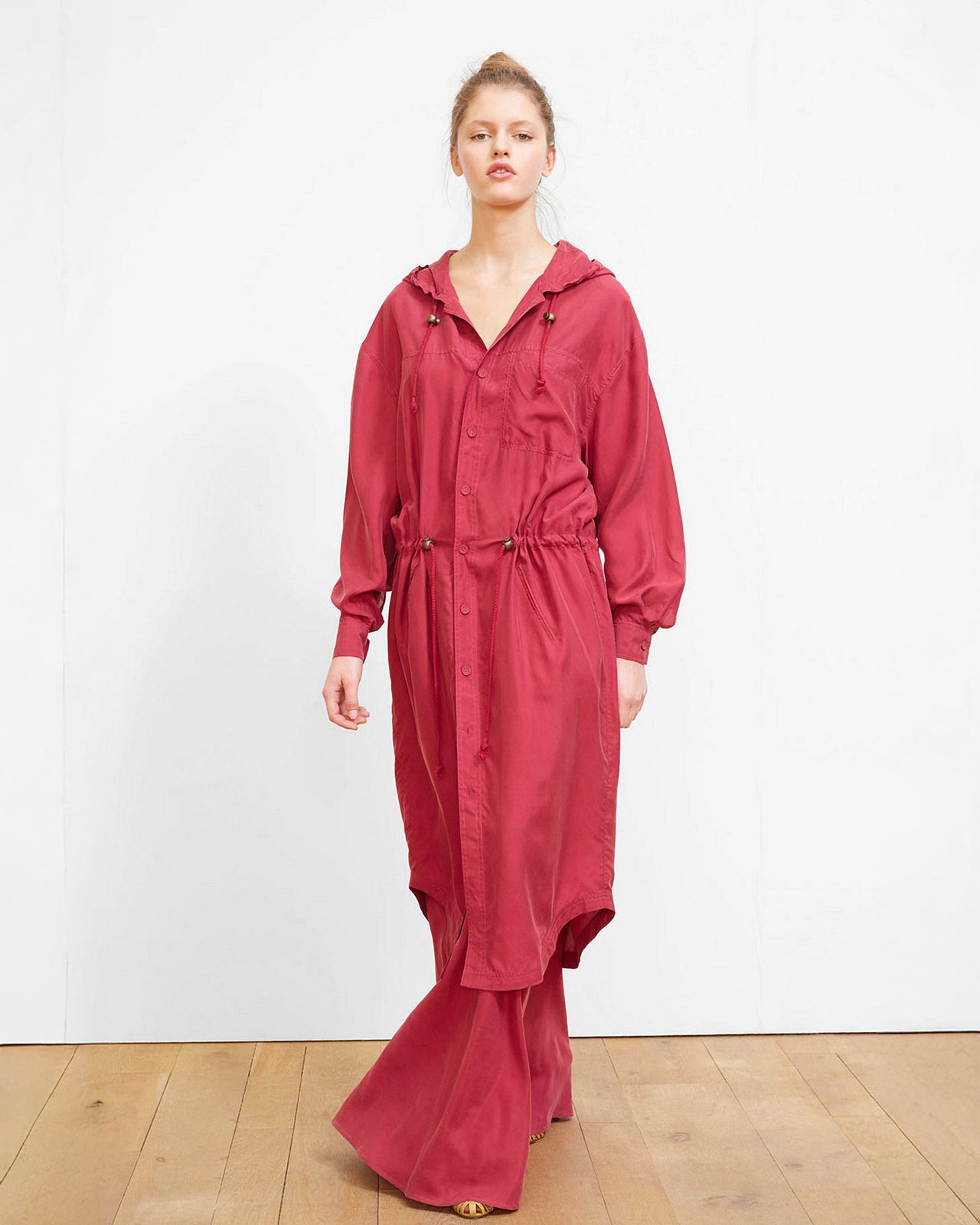 Manteau Figo - Rouge - Image 1