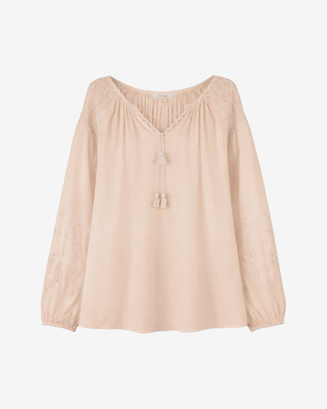 Hagar Blouse - Nude - Dernière image