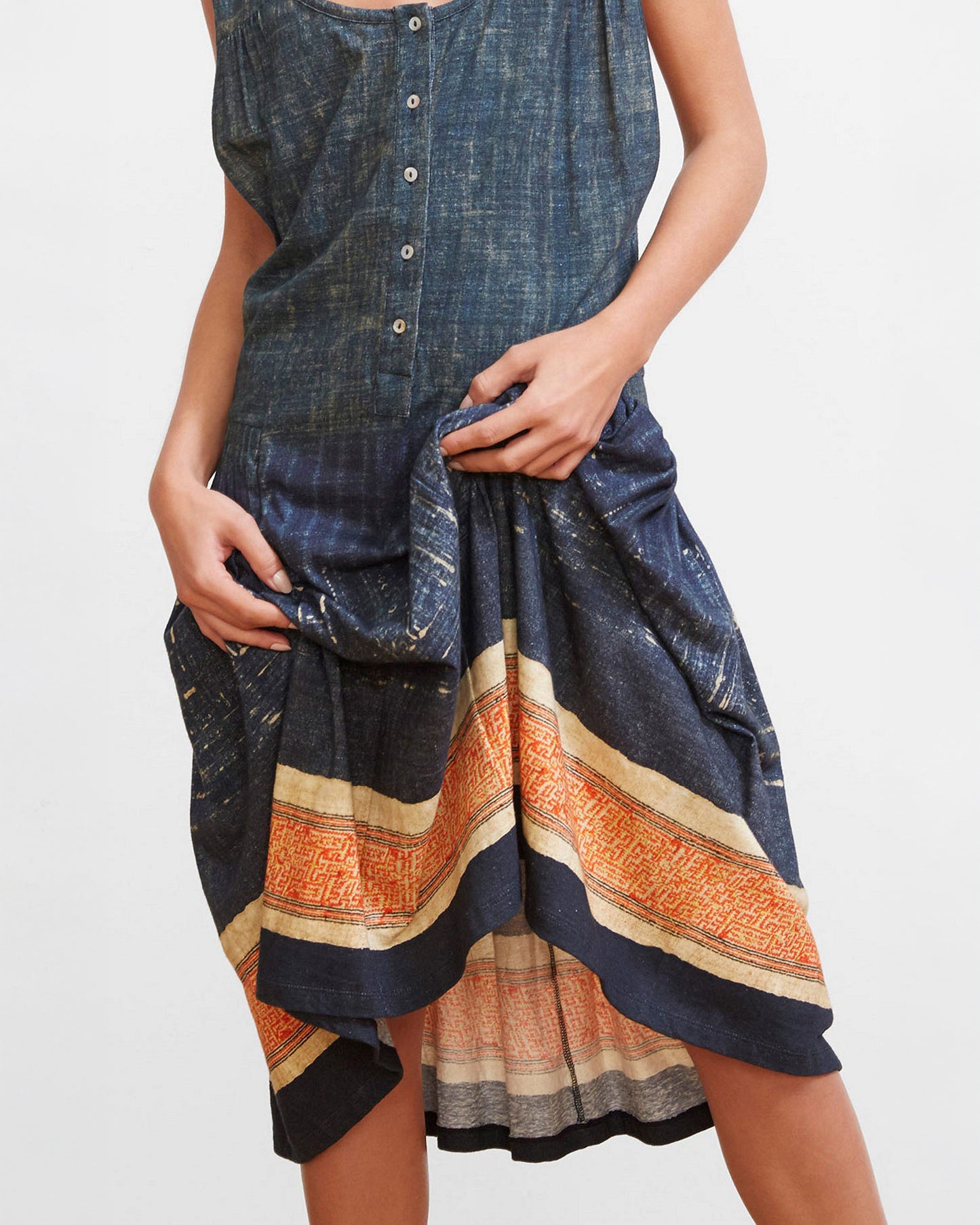 Maythy Dress - Indigo