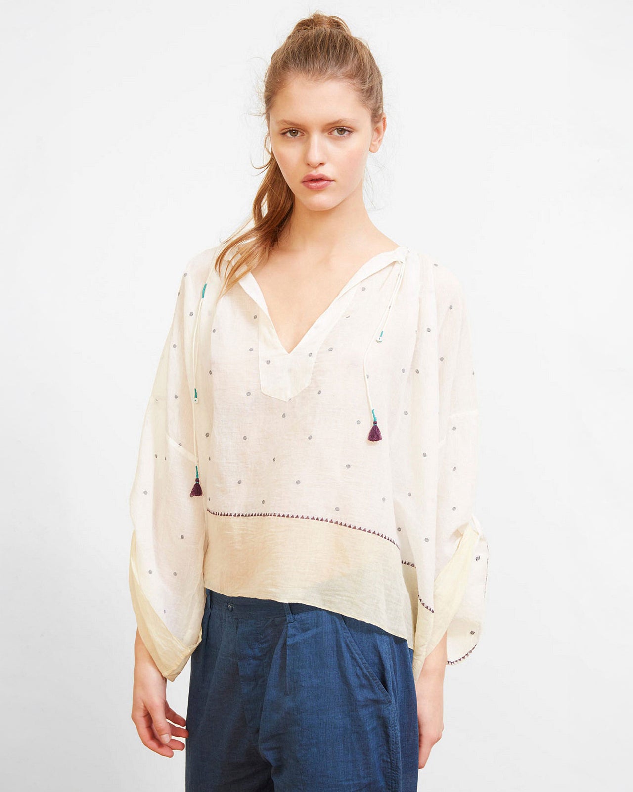 Blouse Orpheo - Ivoire - Image 1