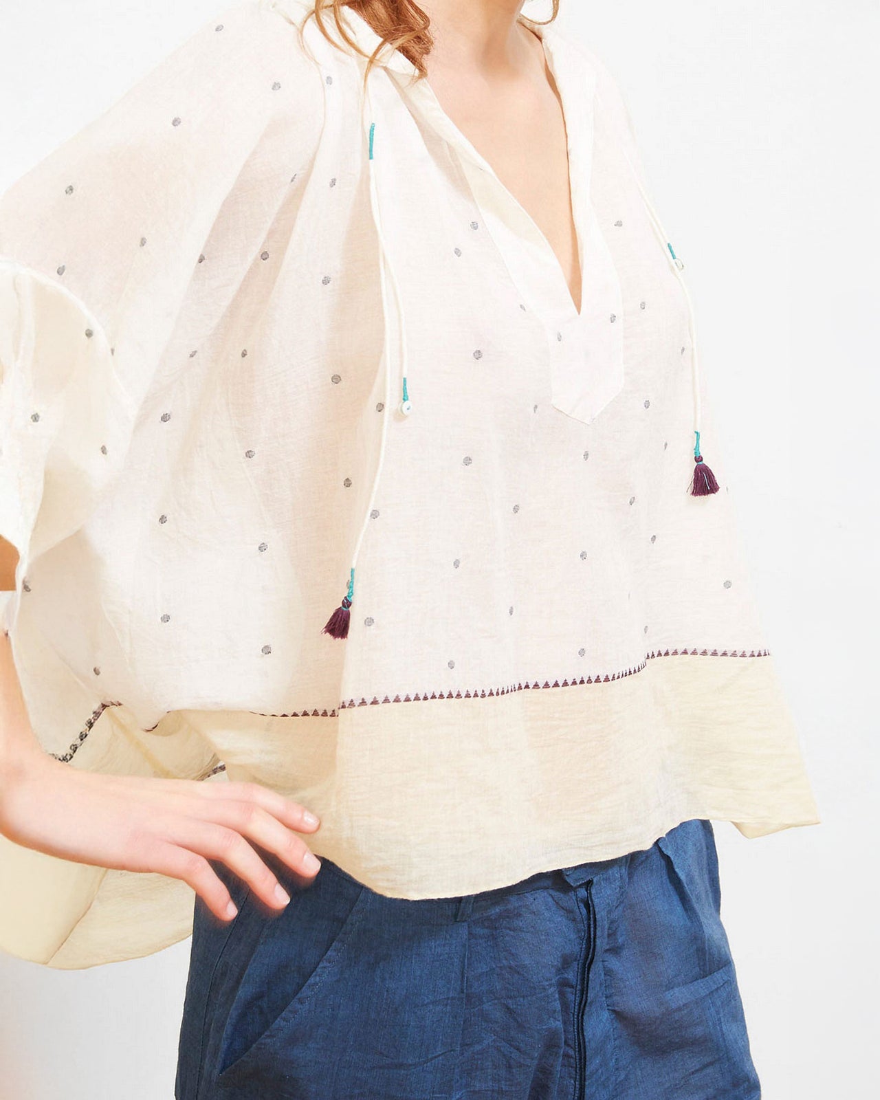 Blouse Orpheo - Ivoire - Image 4