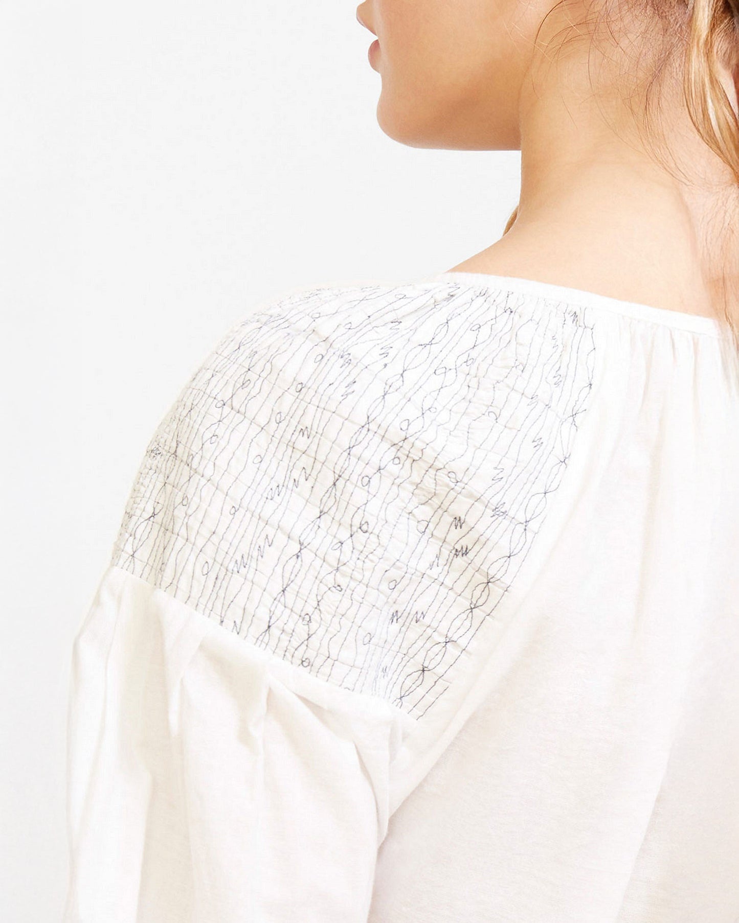 Poppy Blouse - Ecru