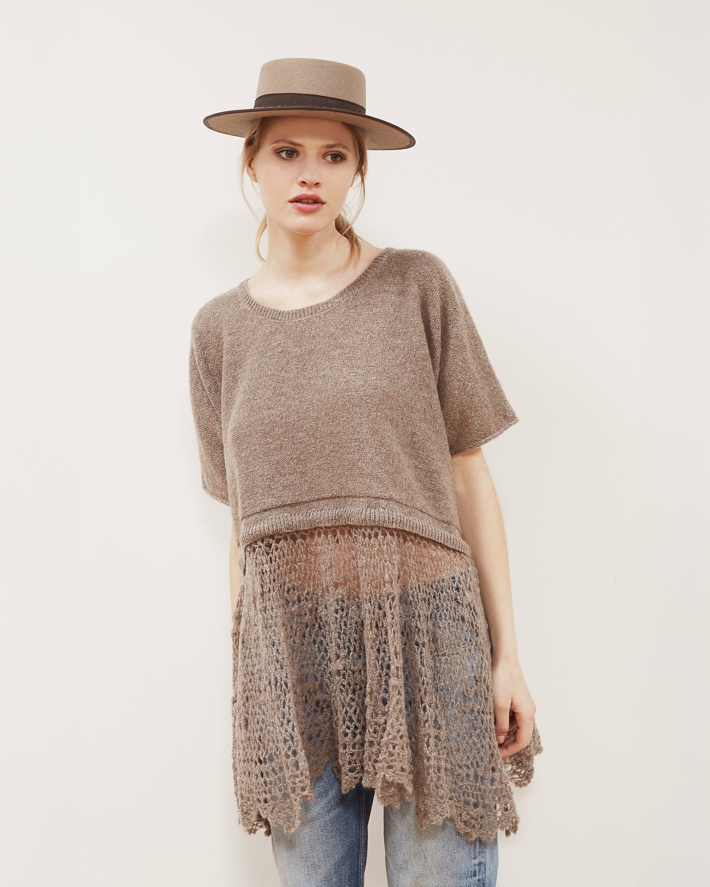Pull Caline - Taupe