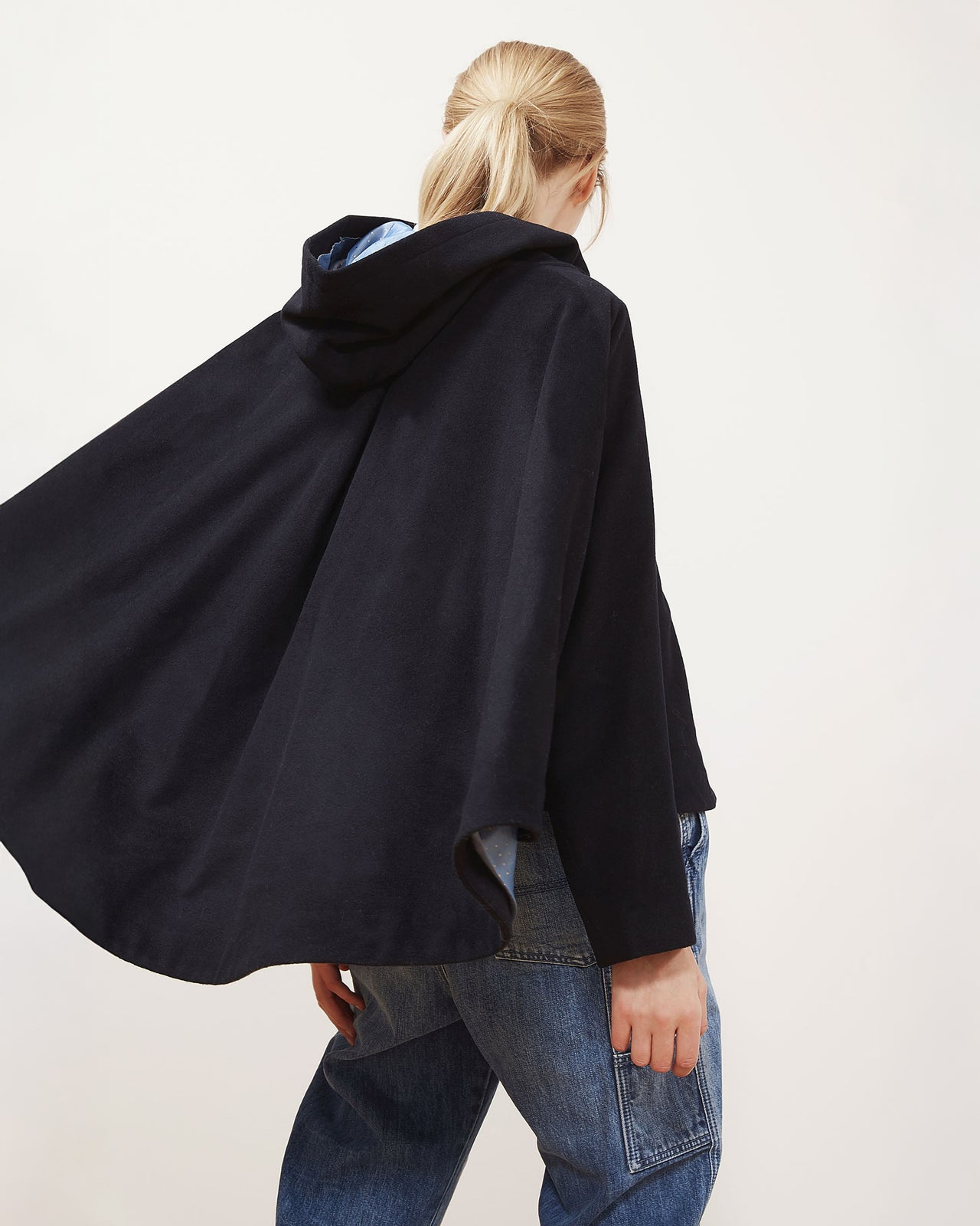 Helois Coat - Navy Blue - Image 2