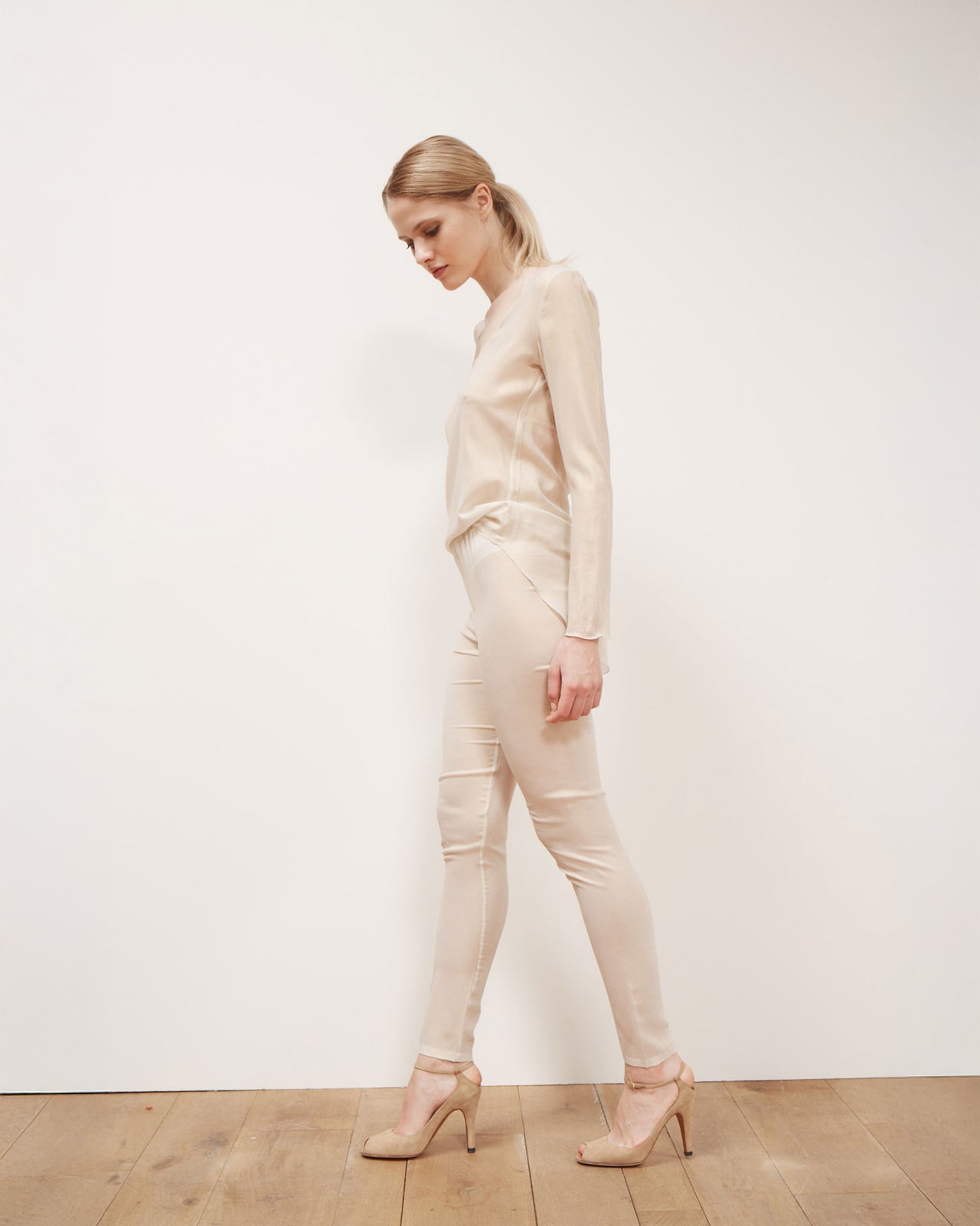 Pantalon Softer - Or - Image 3