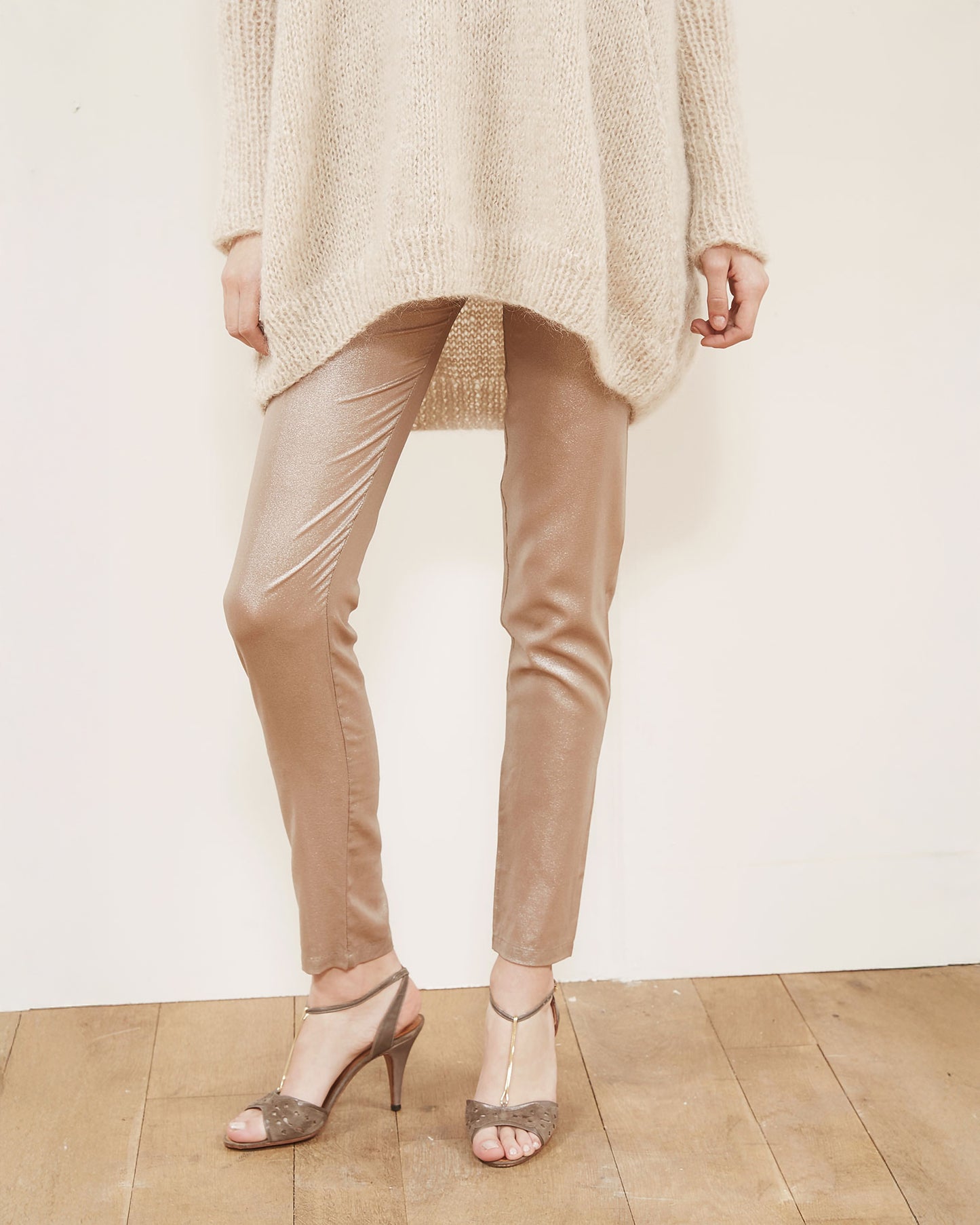 Pantalon Softer - Argent