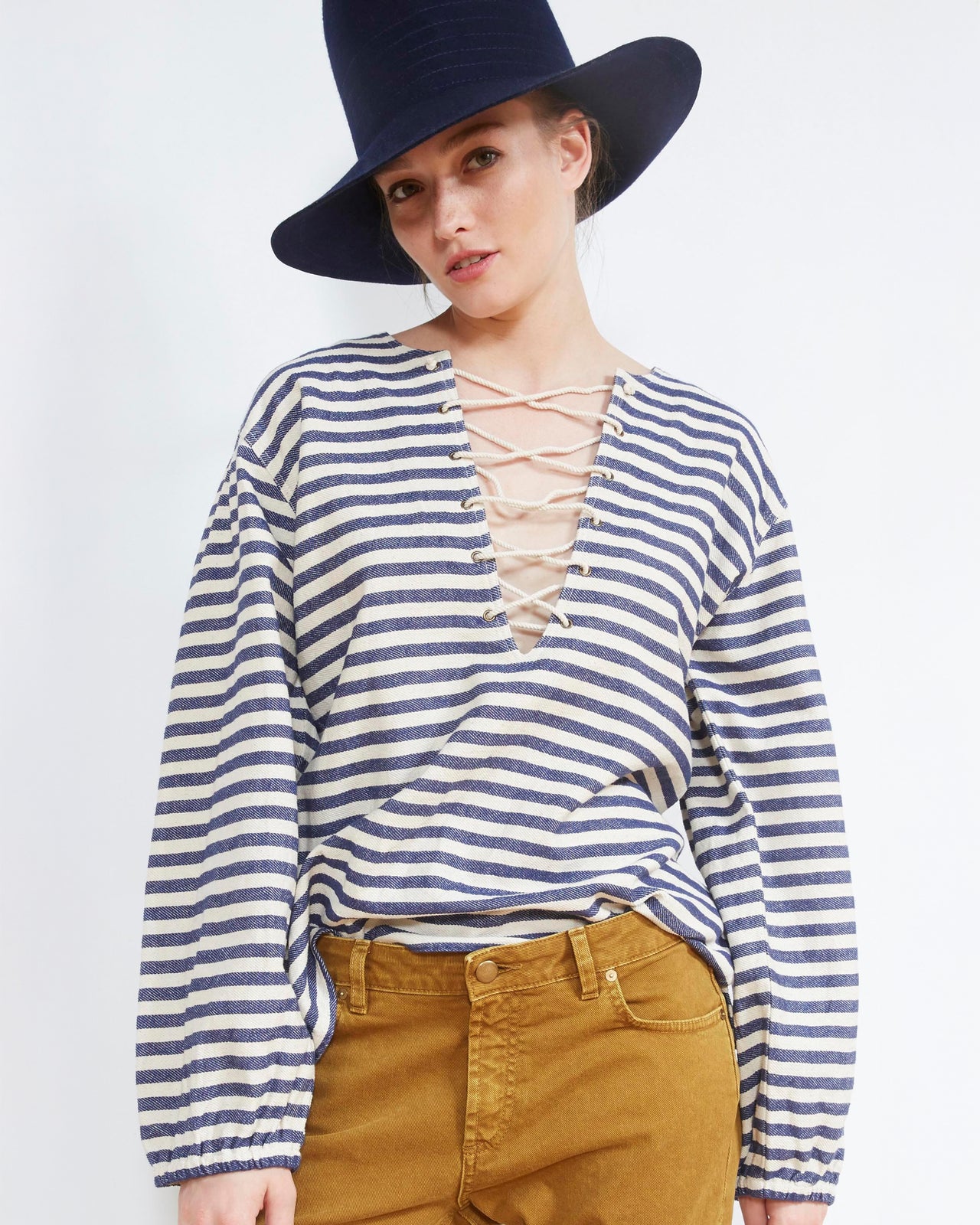 Garonne Blouse - Blue - Image 1