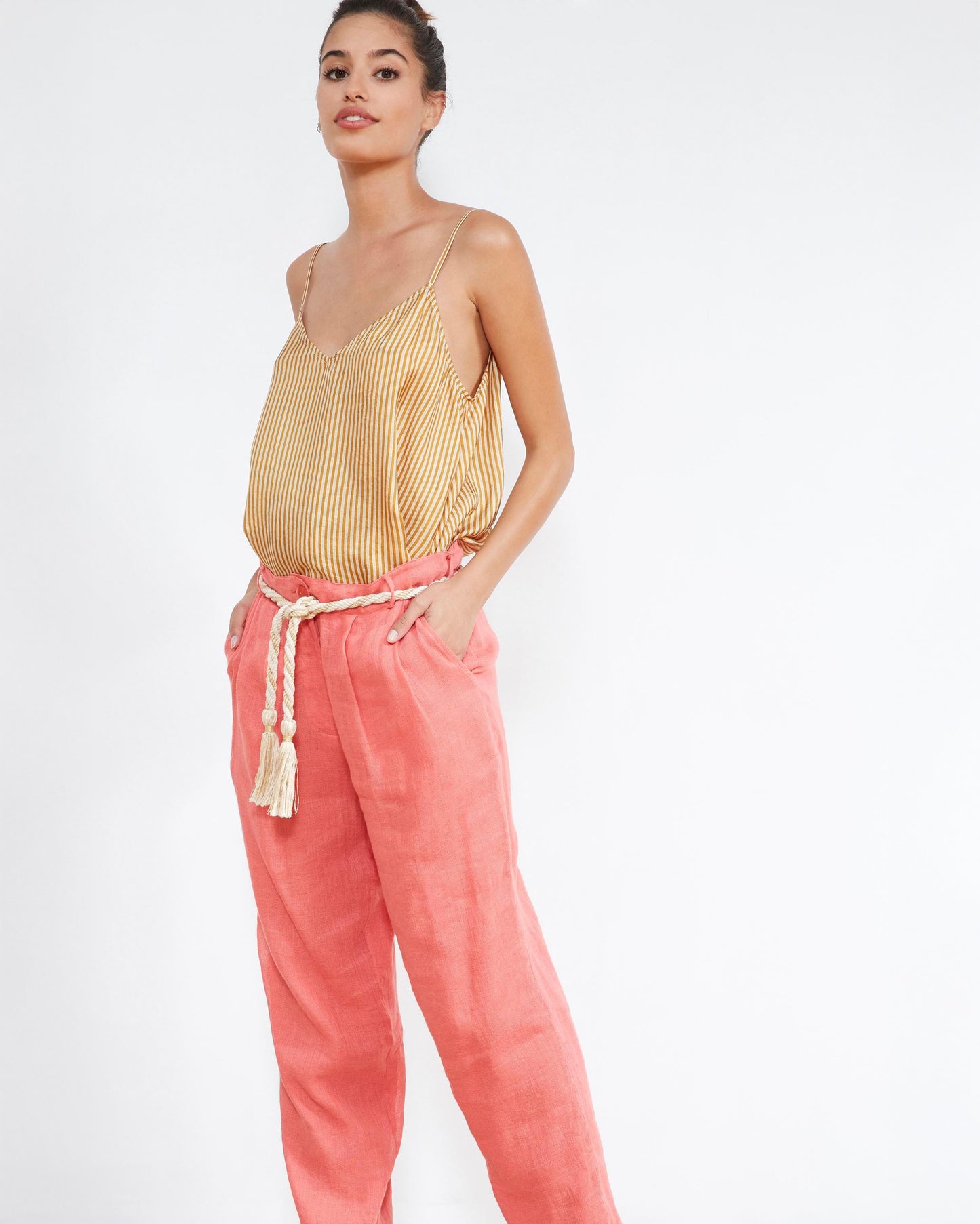 Roy Pants - Coral